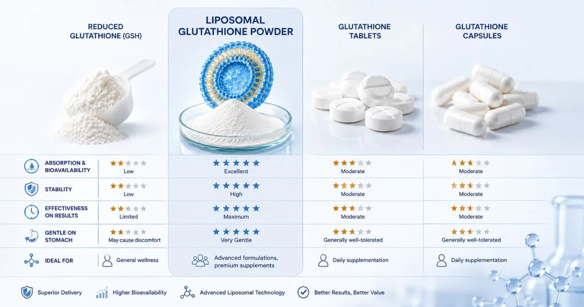 liposomal supplement form liposomal supplement form