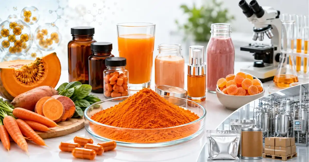 beta carotene application beta carotene application