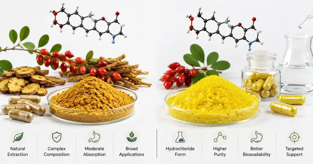 berberine comparative berberine comparative