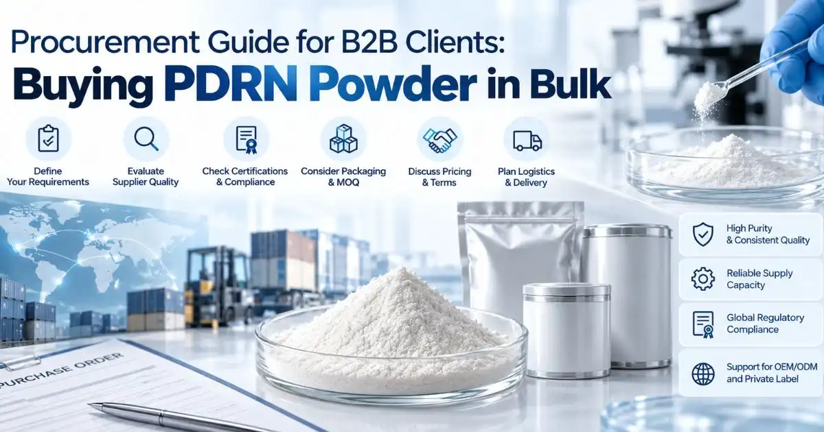 PDRN powder procurement guide PDRN powder procurement guide