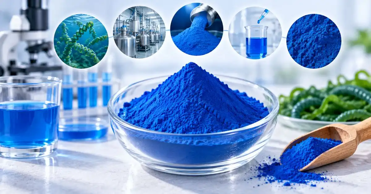 blue spirulina powder key factors