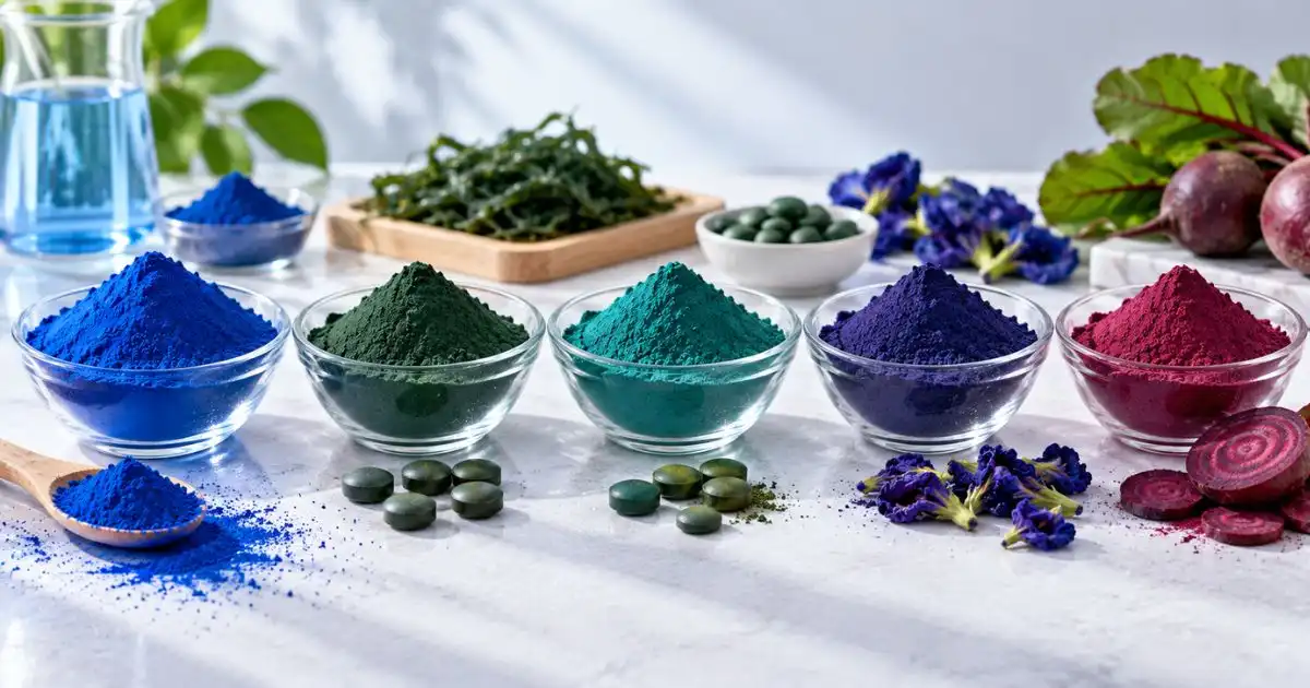 Comparing Blue Spirulina 