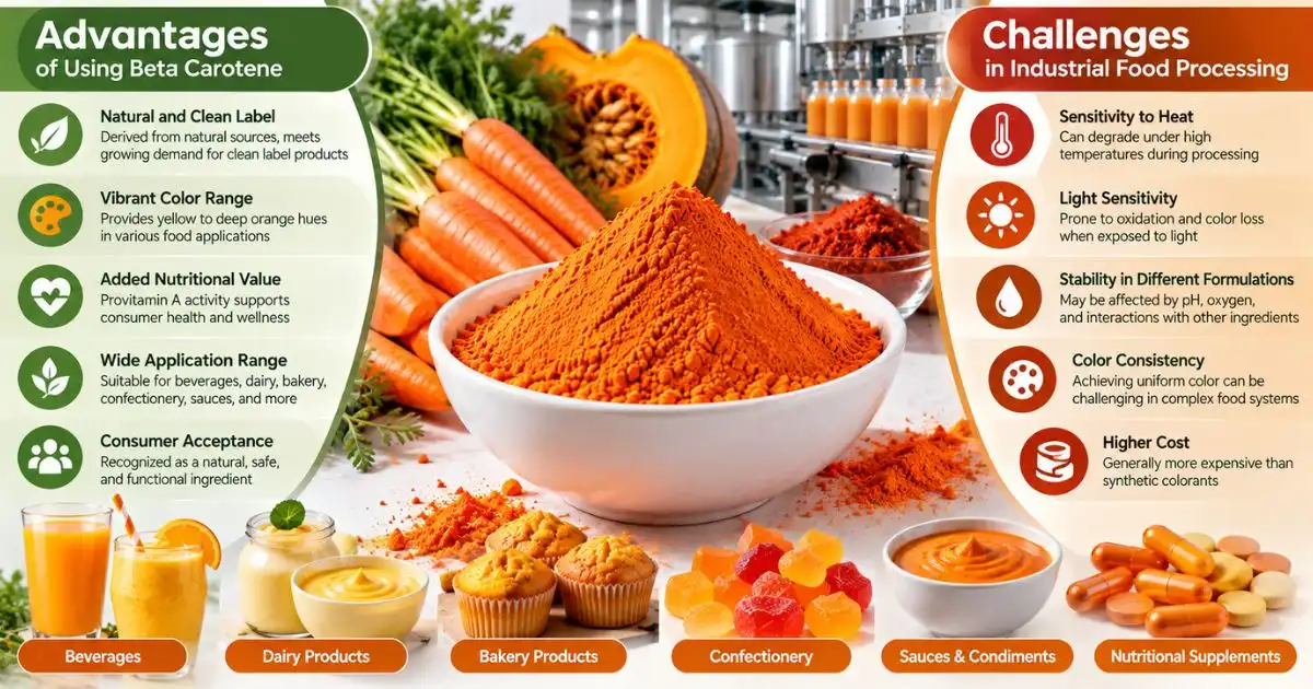 Advantages and Challenges of Using Beta Carotene