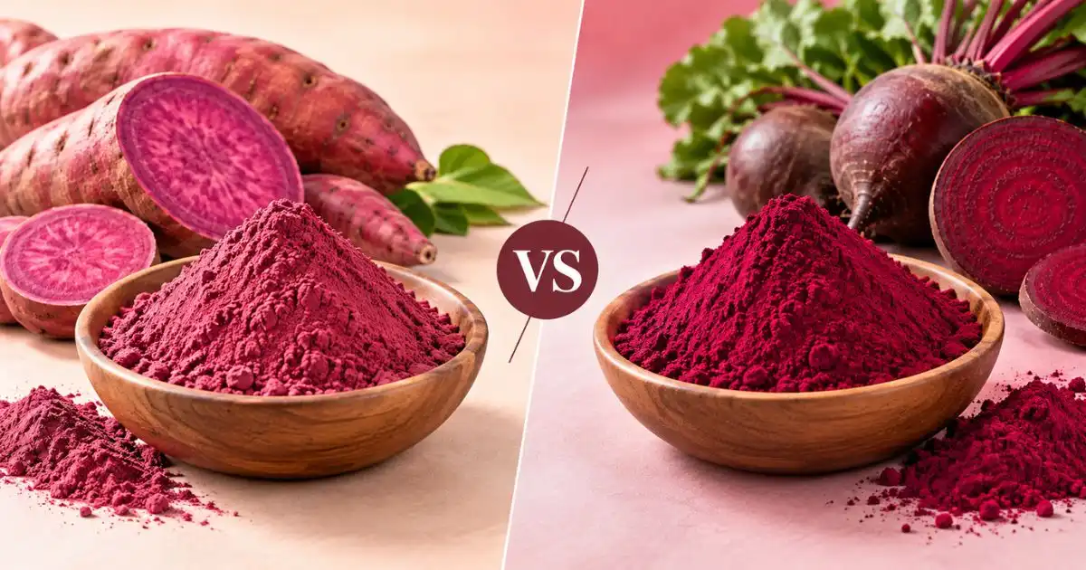Sweet Potato Red vs Beet Betanin