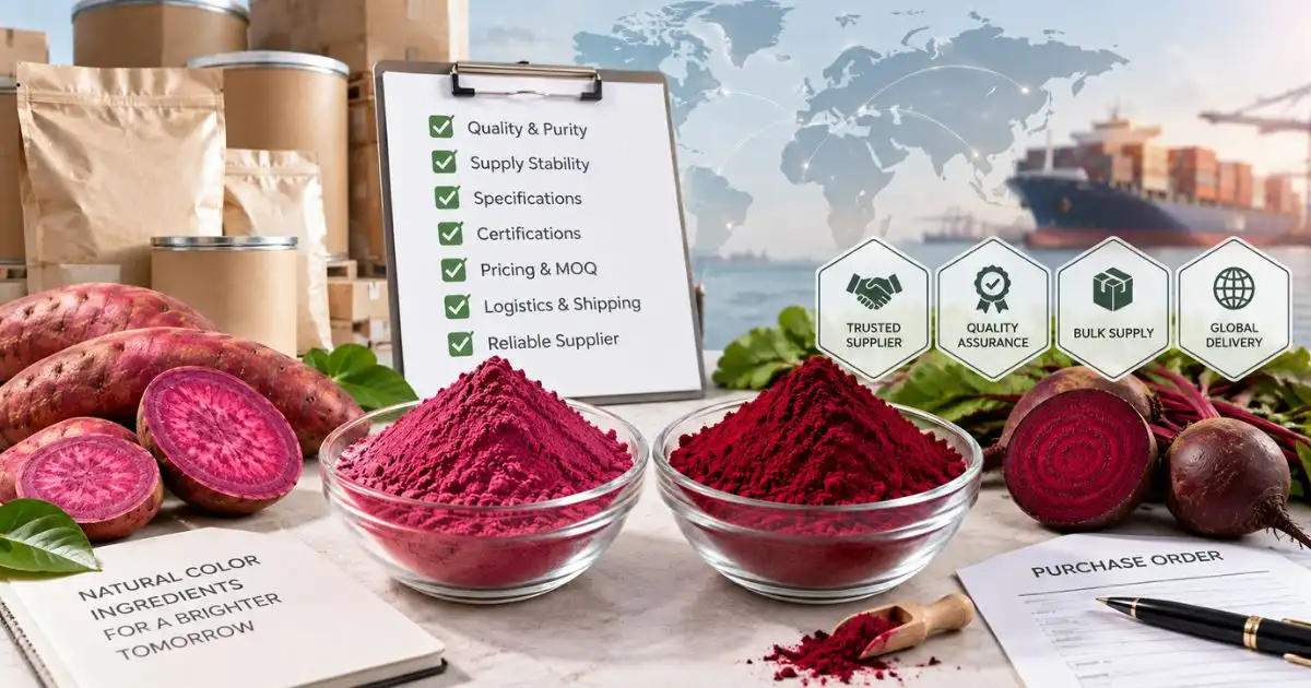 Sweet Potato Red procurement