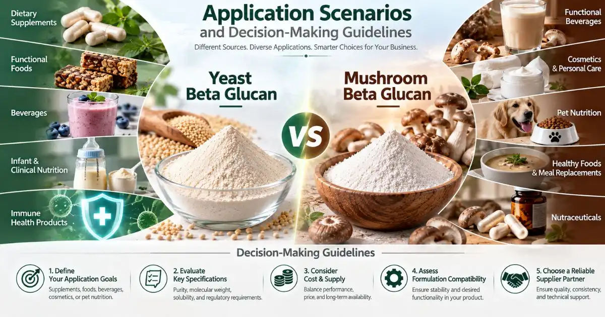 yeast beta application