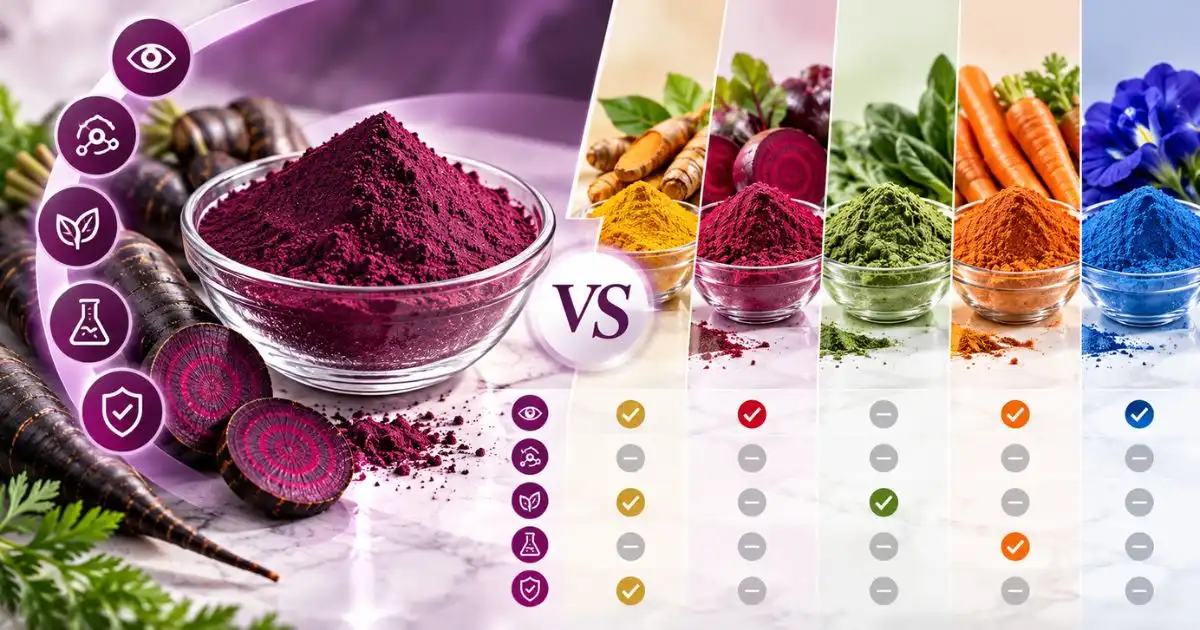 Black Carrot Extract Over Other Natural Colorants Black Carrot Extract Over Other Natural Colorants