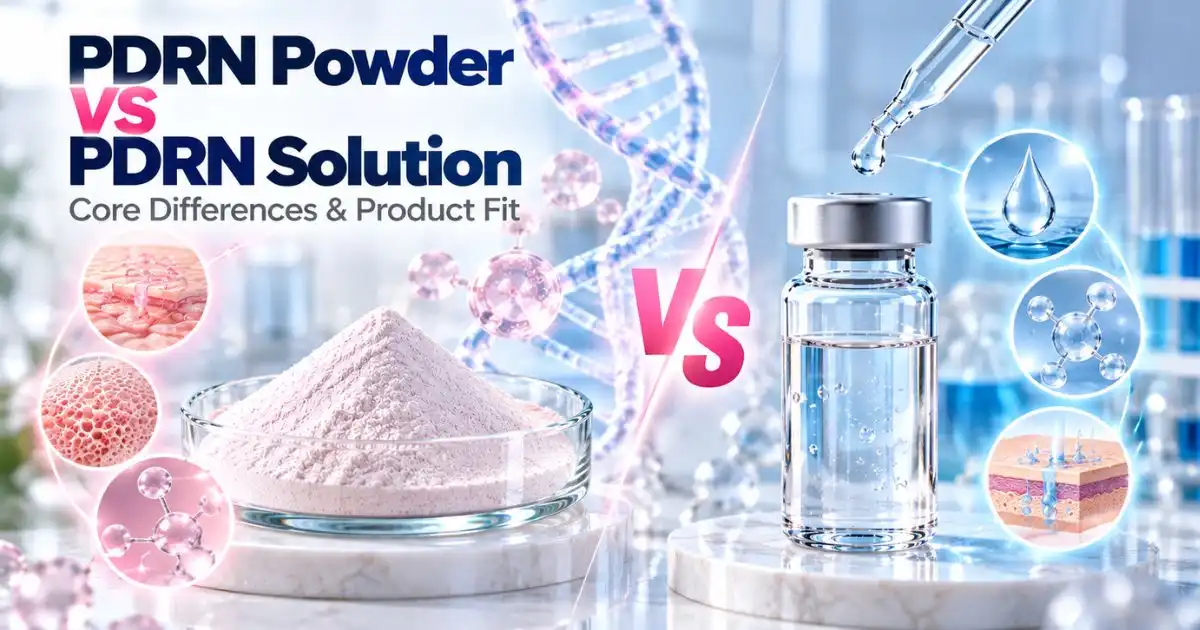 PDRN Powder vs Solution