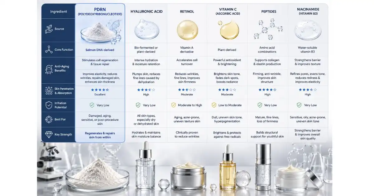 Comparing PDRN Powder