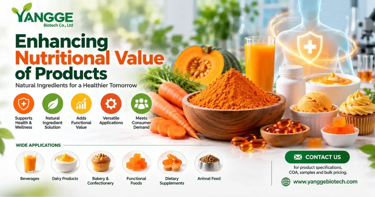 beta carotene enhancing